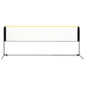 Rete da Badminton Regolabile 400x103x94-158 cm in Metallo