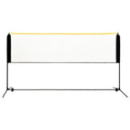 Rete da Badminton Regolabile 300x103x94-158 cm in Metallo