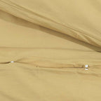 Set Copripiumino Tortora 135x200 cm in Microfibra Leggera