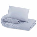Set Copripiumino Grigio 140x200 cm Cotone 100%