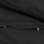 Set Copripiumino Nero 135x200 cm Cotone 100%