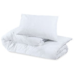 Set Copripiumino Bianco 240x220 cm Cotone 100%