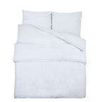 Set Copripiumino Bianco 140x200 cm Cotone 100%