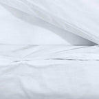 Set Copripiumino Bianco 260x240 cm Cotone 100%