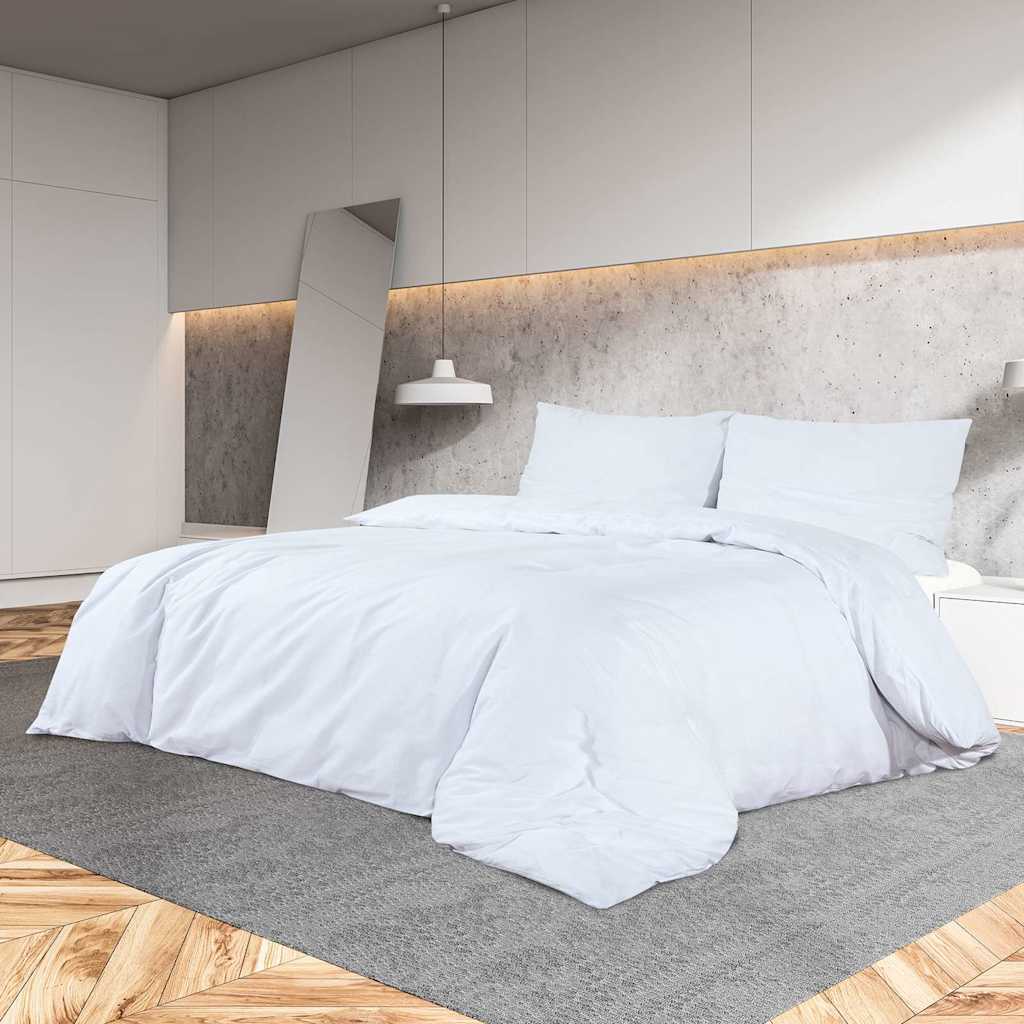 Set Copripiumino Bianco 260x240 cm Cotone 100%