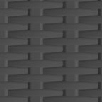 Armadietto in Plastica 68x39x171,5 cm Design Rattan