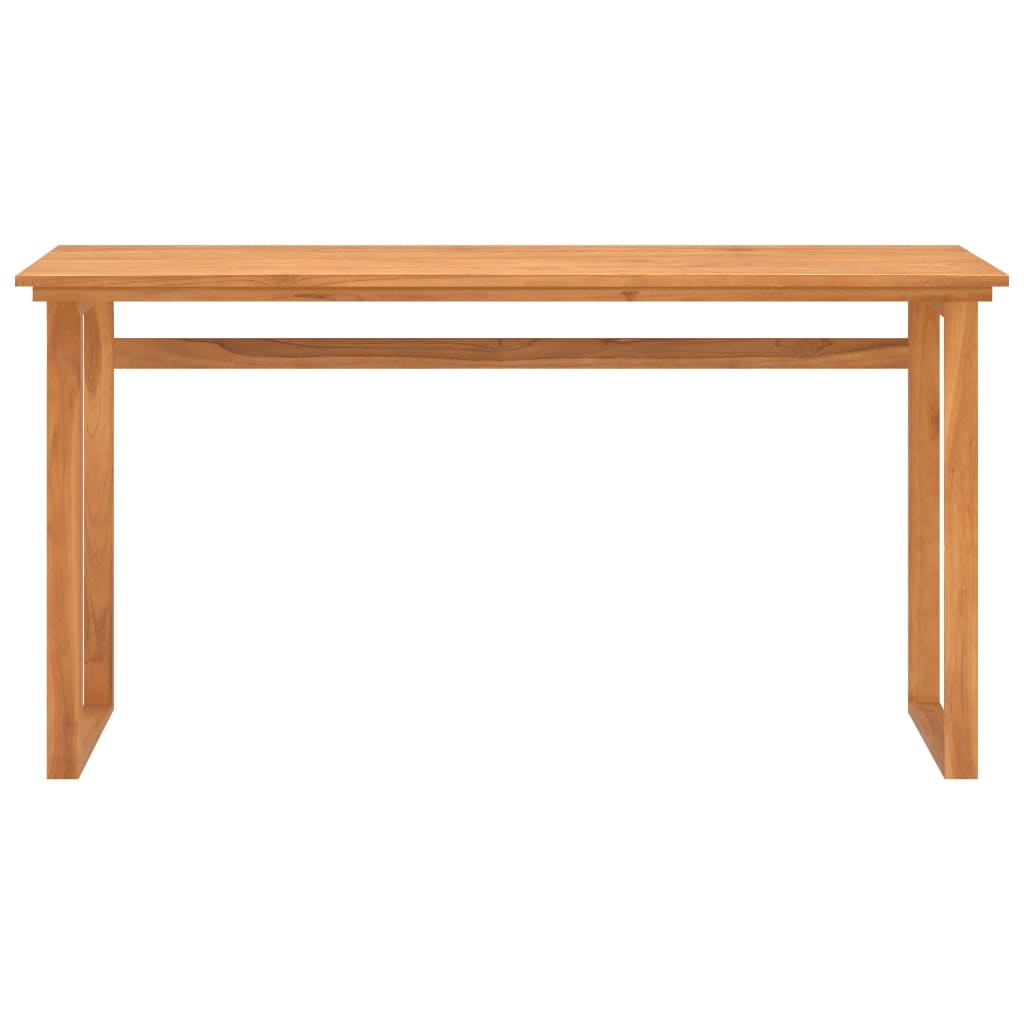 Scrivania 120x45x75 cm in Legno Massello di Teak
