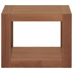 Mobile da Bagno a Parete 45x45x35 cm in Legno Massello di Teak
