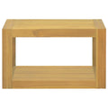 Mobile da Bagno a Parete 60x45x35 cm in Legno Massello di Teak