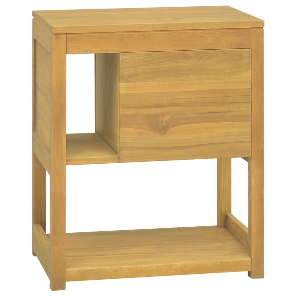 Mobile da Bagno 60x40x75 cm in Legno Massello di Teak