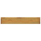 Mobile a Specchio 60x10x40 cm in Legno Massello di Teak