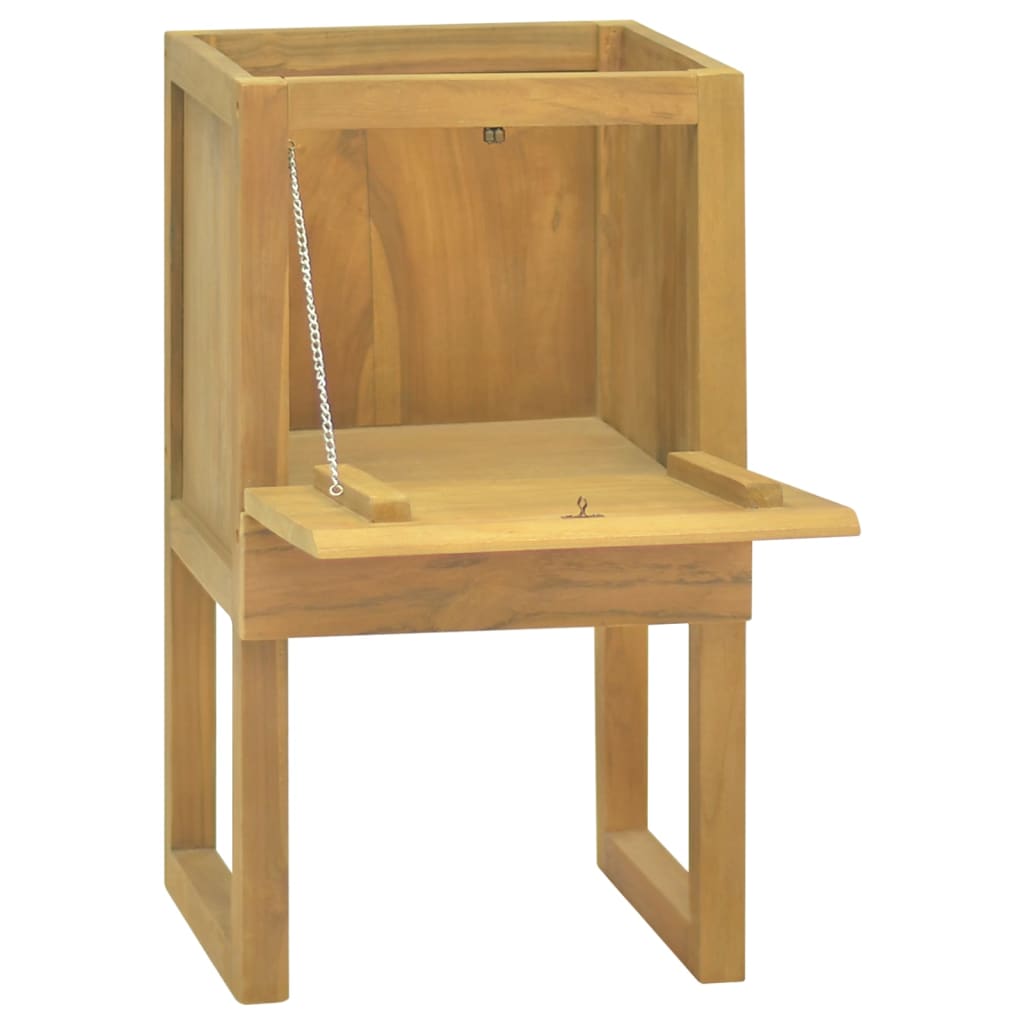 Mobile da Bagno 41x40x75 cm in Legno Massello di Teak