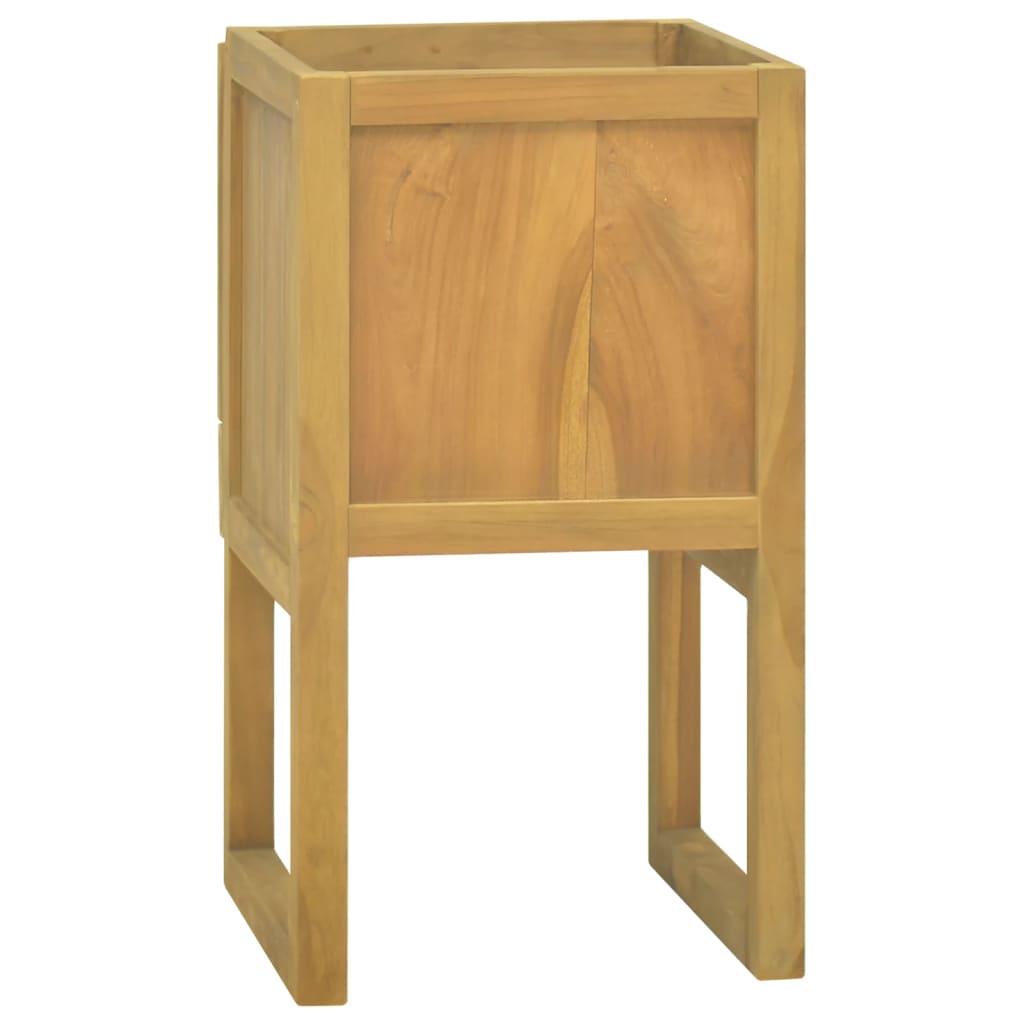 Mobile da Bagno 41x40x75 cm in Legno Massello di Teak