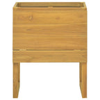 Mobile da Bagno 60x40x75 cm in Legno Massello di Teak