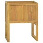 Mobile da Bagno 60x40x75 cm in Legno Massello di Teak