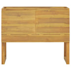Mobile da Bagno 90x40x75,5 cm in Legno Massello di Teak