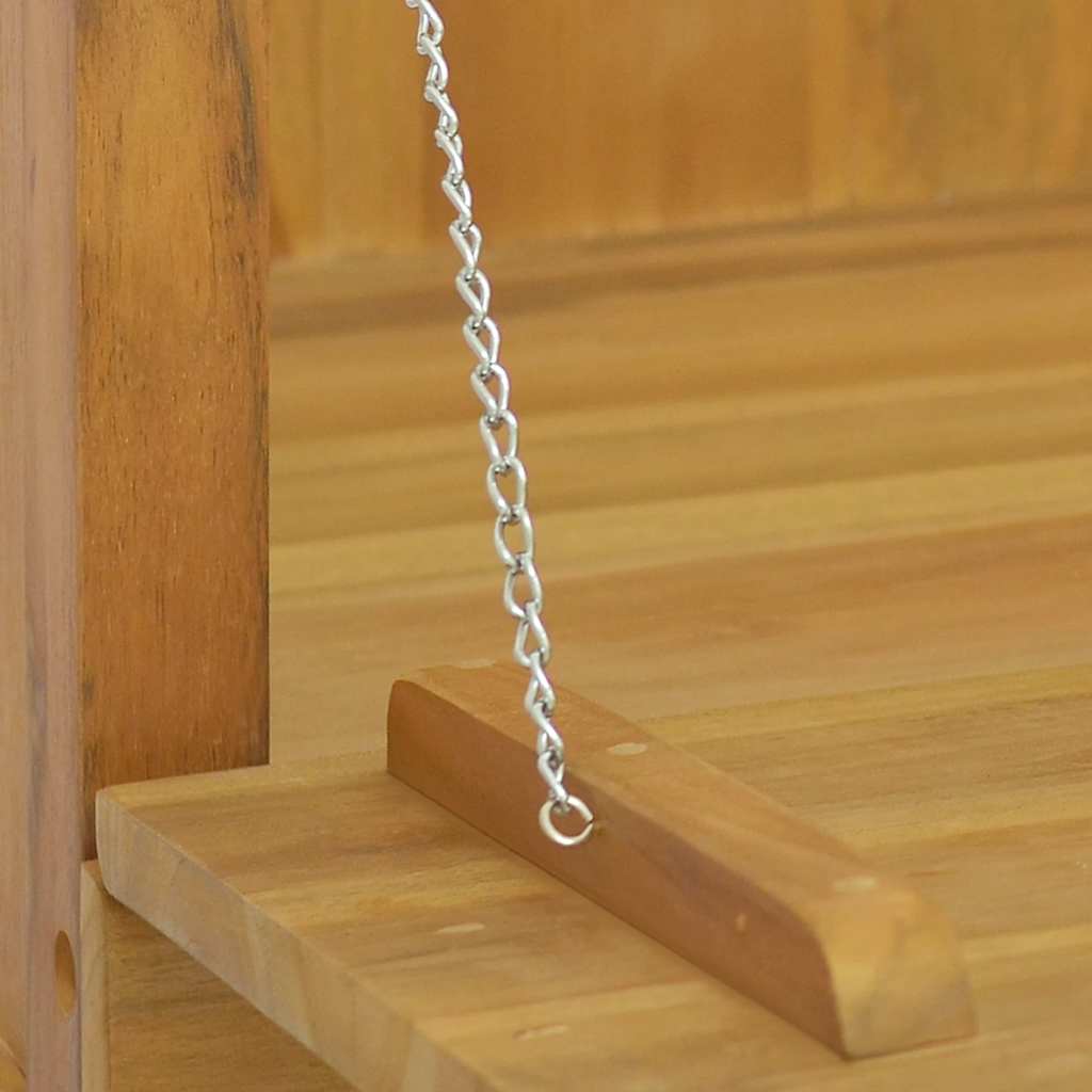 Mobile da Bagno 90x40x75,5 cm in Legno Massello di Teak
