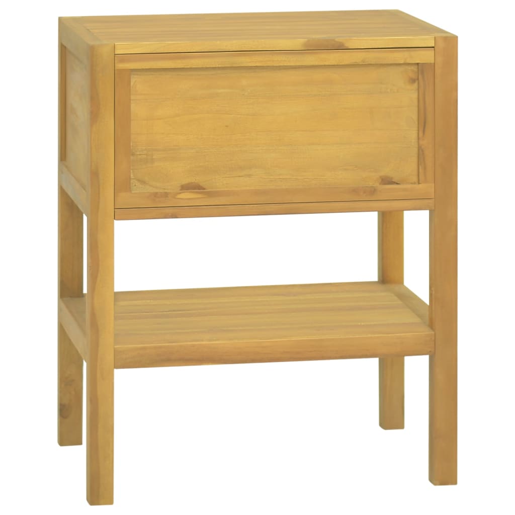 Mobile da Bagno 60x40x75 cm in Legno Massello di Teak