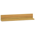 Mensole da Parete 2 pz 60x10x10 cm in Legno Massello di Teak