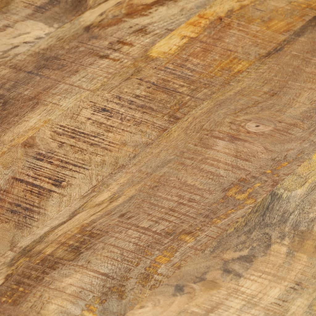 Tavolini Impilabili 3 pz in Legno di Mango Grezzo