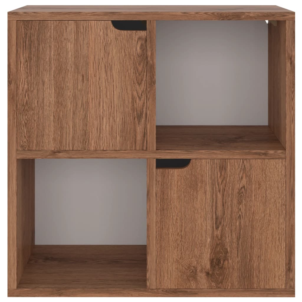 Libreria Rovere Marrone 60x27,5x59,5 cm in Legno Truciolato