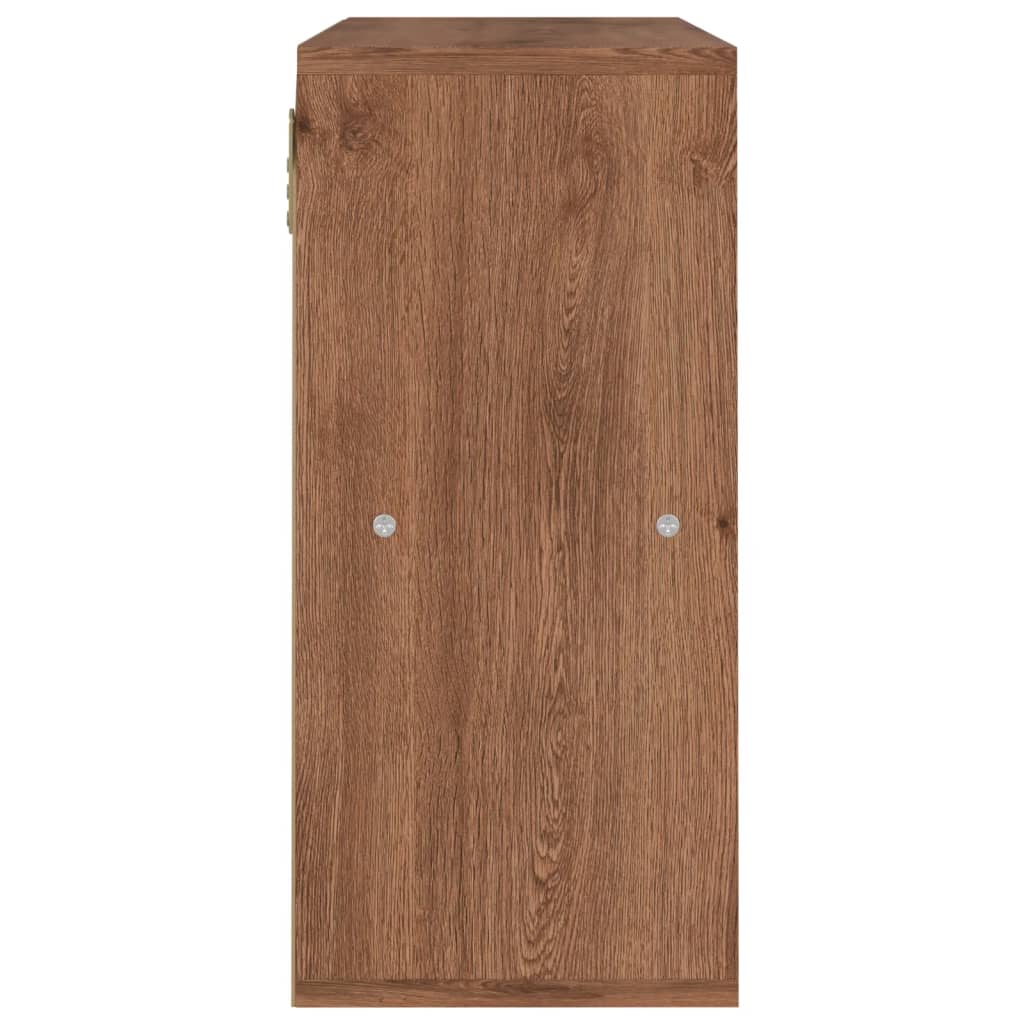 Libreria Rovere Marrone 60x27,5x59,5 cm in Legno Truciolato