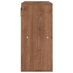 Libreria Rovere Marrone 60x27,5x59,5 cm in Legno Truciolato