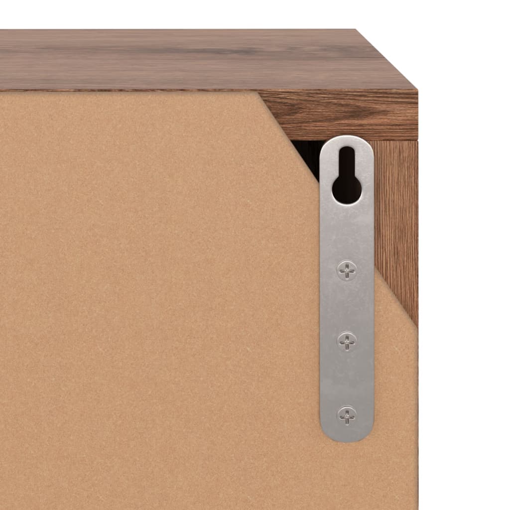 Libreria Rovere Marrone 60x27,5x59,5 cm in Legno Truciolato