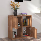 Libreria Rovere Marrone 60x27,5x59,5 cm in Legno Truciolato
