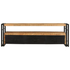 Mobile Porta TV 120x30x40 cm in Legno Massello di Mango