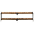 Mobile Porta TV 150x30x41 cm in Legno Massello di Mango