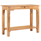 Tavolo Consolle 100x40x76 cm in Legno Massello d'Acacia