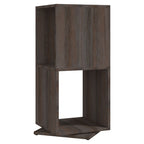 Armadietto Girevole Grigio Rovere 34,5x34,5x75,5cm Truciolato