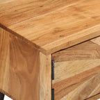 Mobile Porta TV 145x35x35 cm in Legno Massello di Acacia