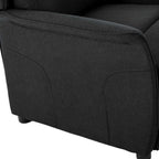 Poltrona reclinabile Nero 66.5 x 94 x 101.5 cm Poliestere