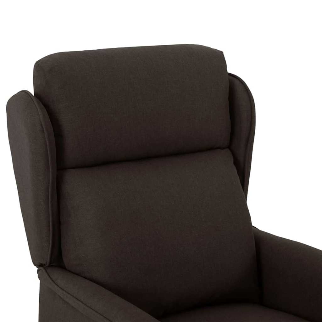 Poltrona reclinabile Marrone Scuro 66.5 x 94 x 101.5 cm