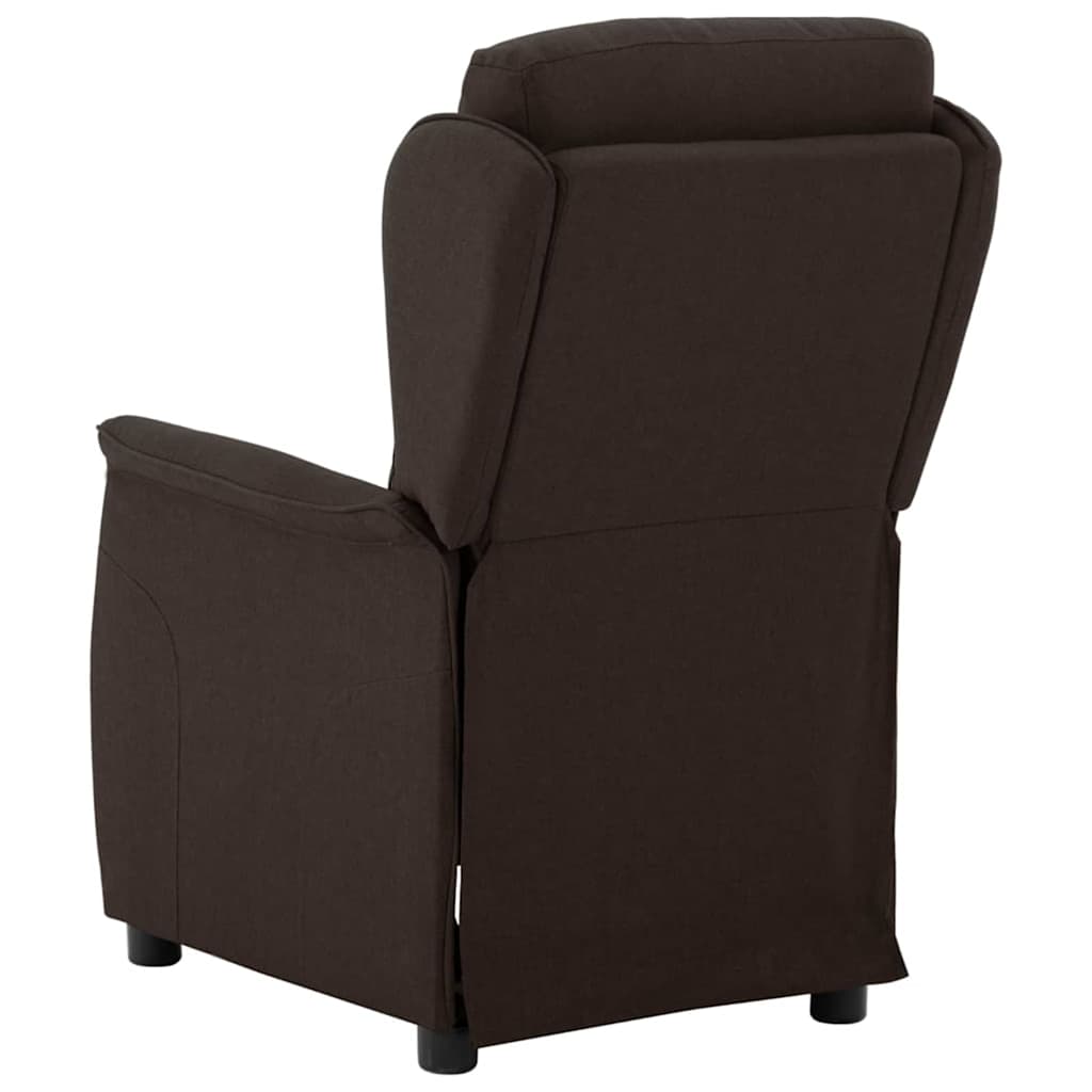 Poltrona reclinabile Marrone Scuro 66.5 x 94 x 101.5 cm