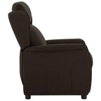 Poltrona reclinabile Marrone Scuro 66.5 x 94 x 101.5 cm