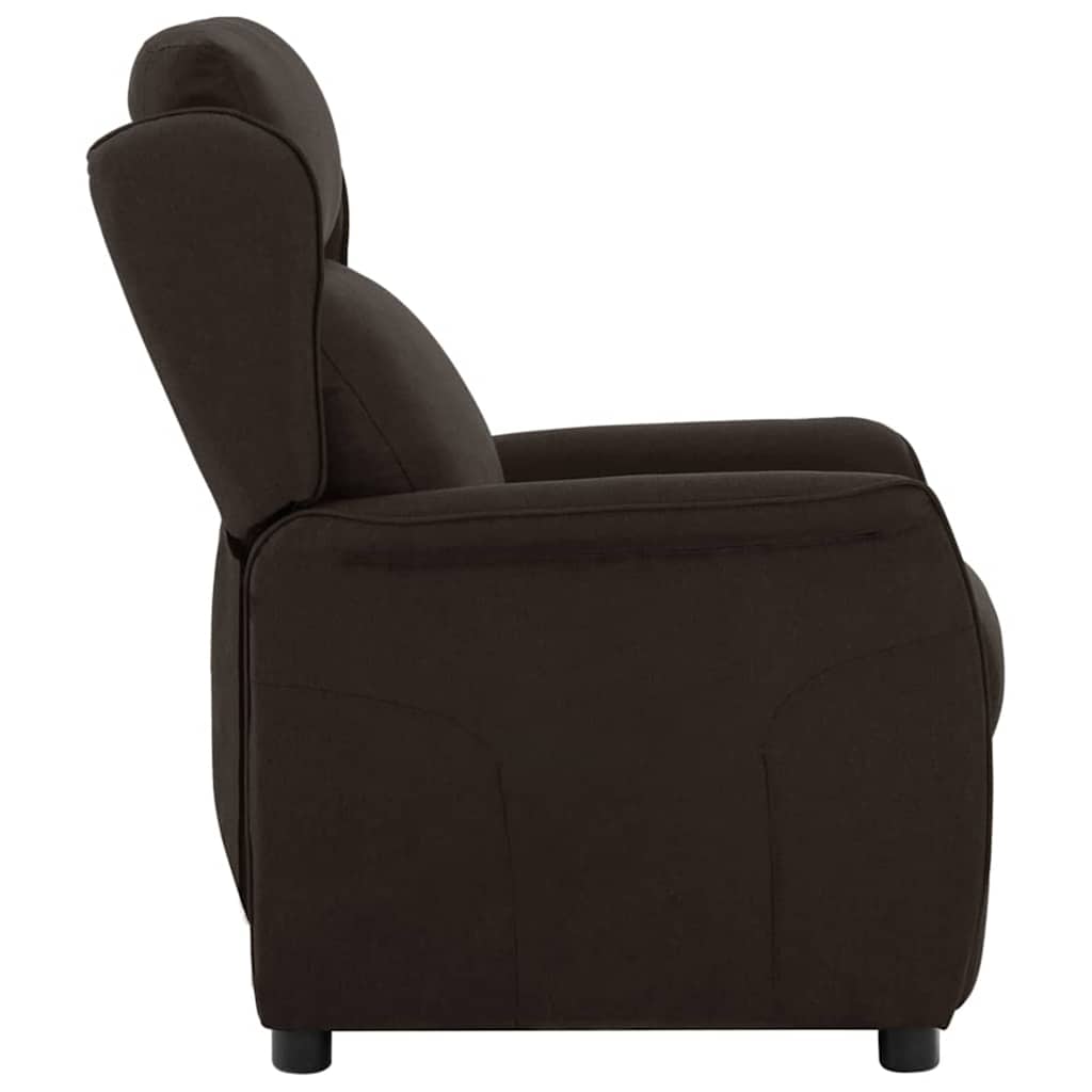 Poltrona reclinabile Marrone Scuro 66.5 x 94 x 101.5 cm
