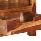 Mobile Porta TV 110x30x40 cm in Legno Massello di Acacia