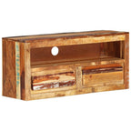 Mobile Porta TV 88x30x40 cm in Legno Massello di Recupero