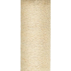 Albero per Gatti con Tiragraffi in Sisal Grigio Scuro 92 cm