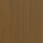 Tavolino da Salotto ambra 75x50x33,5 cm Legno Massello di Pino