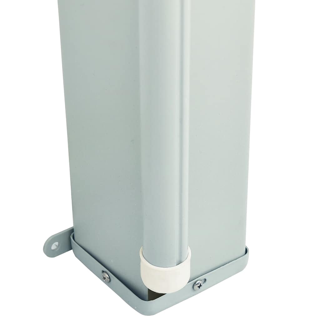 Tenda Laterale Retrattile per Patio 117x600 cm Marrone