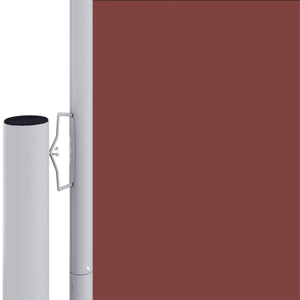 Tenda da Sole Laterale Retrattile Marrone 200x1200 cm