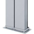 Tenda da Sole Laterale Retrattile Marrone 200x1200 cm