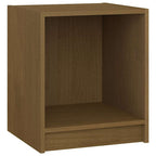 Comodini Marrone Ambra 2 pz 35,5x33,5x41,5 cm in Legno di Pino