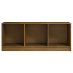 Mobile Porta TV Marrone Ambra 104x33x41 cm in Legno di Pino