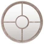 Specchio Sabbia 40x4 cm Ferro Rotondo per Uso Interno