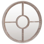Specchio Sabbia 40x4 cm Ferro Rotondo per Uso Interno